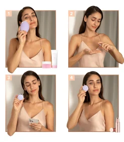 BEAR 2 go Lavender | Compact microcurrent apparaat met 6 intensiteiten en 2 microcurrent patronen