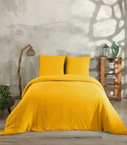 Beddengoed 200x200 cm in katoen gaas mousseline