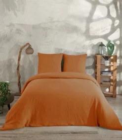 Beddengoed 240x220 cm in katoen gaas mousseline