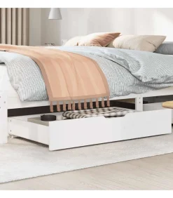 Bedlades 2 st 95x55x17 cm massief grenenhout