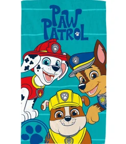 Bedrukt strandlaken, 100% katoen, PAW PATROL SUMMER