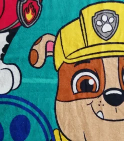 Bedrukt strandlaken, 100% katoen, PAW PATROL SUMMER