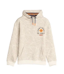 Beige jongenstrui met plantenprint