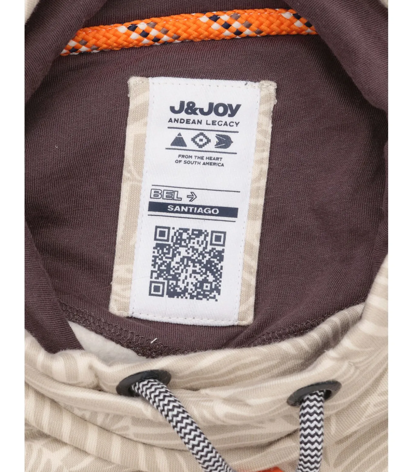 Beige jongenstrui met plantenprint