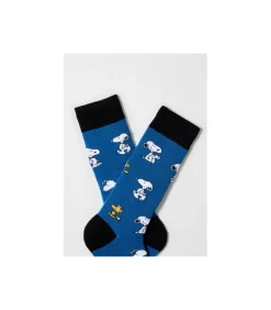 Besocks sokken Snoopy - Peanuts blue