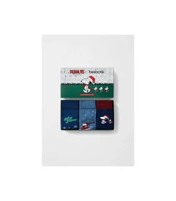 Besocks sokken Snoopy - Penauts 3-pack