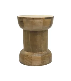 Bijzettafel Decente - Naturel - 35x35x45.5cm