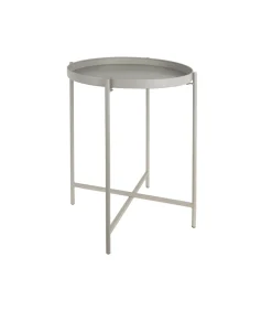 Bijzettafel Meseta - Grijs - 40x40x49cm