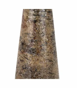 Bijzettafel Mosaic Marble High - Bruin - 40x40x42cm