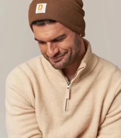 BLADE - Casual geribbelde muts met geborduurd logopatch