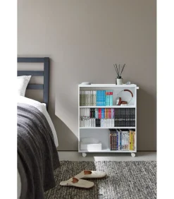 Boekenkast / Boekentrolley - Tower - Wit