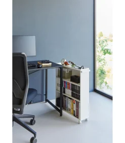 Boekenkast / Boekentrolley - Tower - Wit