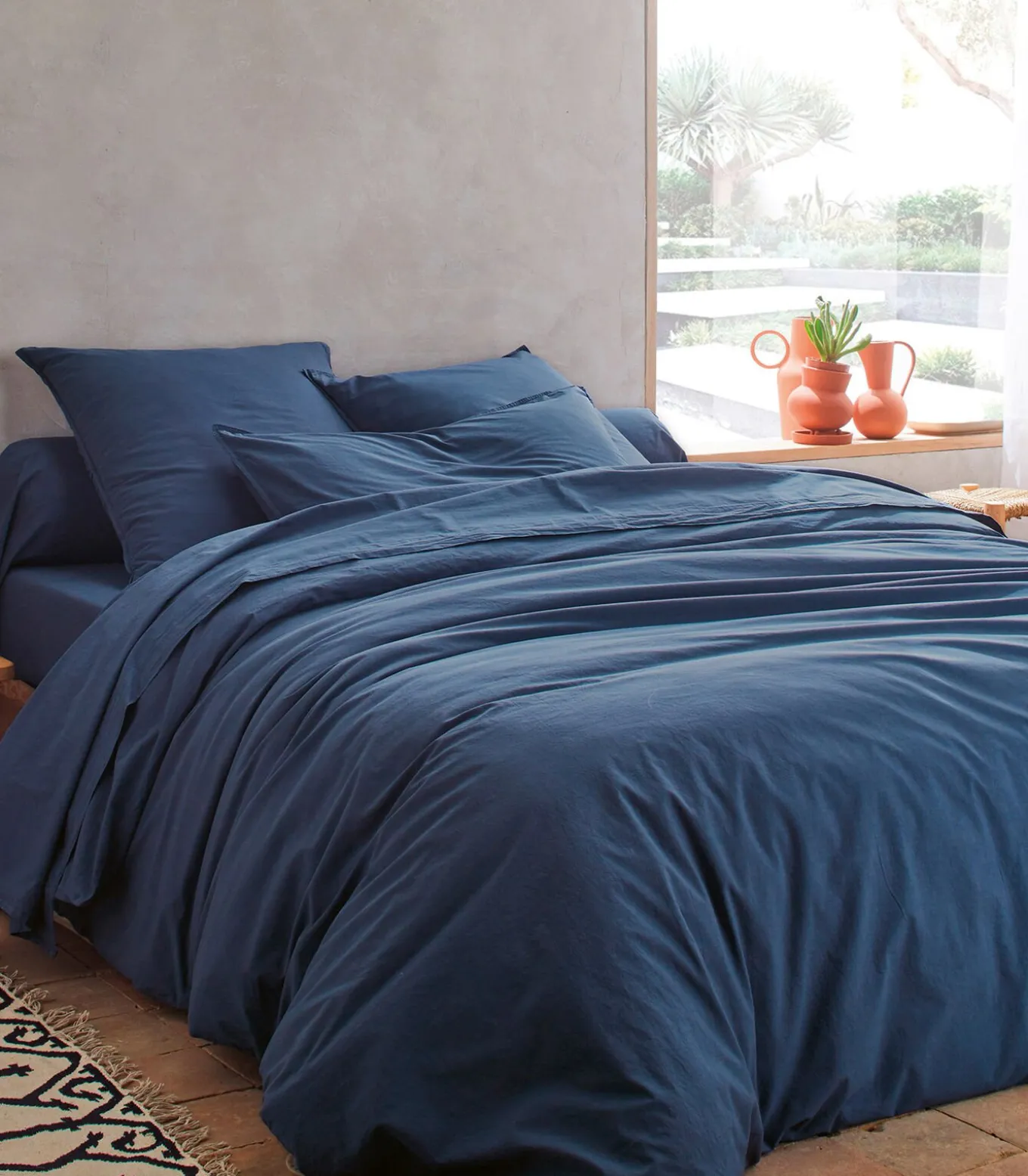 BOHEME Indigo - Laken Perkaal Stonewashed