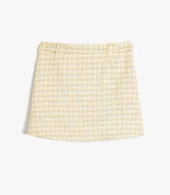 Boven knielengte Dubbele rij knopen Rok