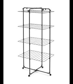 Brabantia HangOn Droogtoren, 30 meter - Matt Black