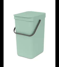 Brabantia Sort & Go afvalemmer, 12 liter - Jade Green