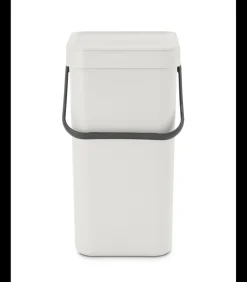 Brabantia Sort & Go afvalemmer, 12 liter - Light Grey