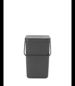 Brabantia Sort & Go afvalemmer, 25 liter - Grey