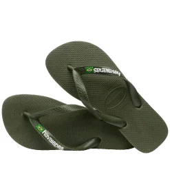 Brasil Logo - Sandalen - Groen