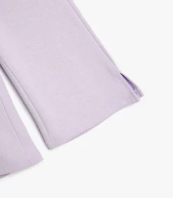 Brede pijpen Spleet gedetailleerd Sweat Bottoms