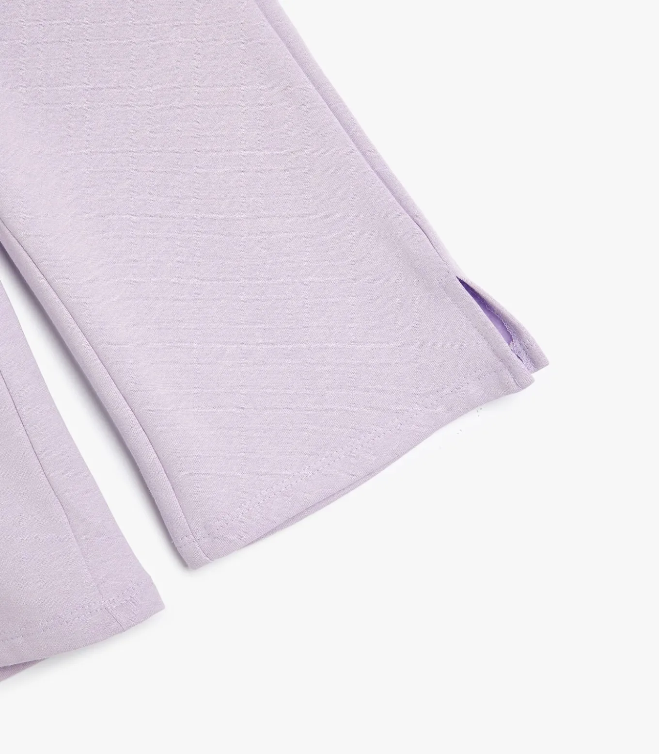 Brede pijpen Spleet gedetailleerd Sweat Bottoms