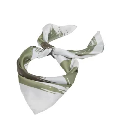 BRUSH STROKE - Bandana - Olijfgroen