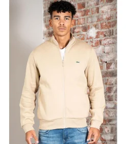 Brushed fleeced zip - viennese