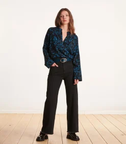 Camel riem met slangengesp