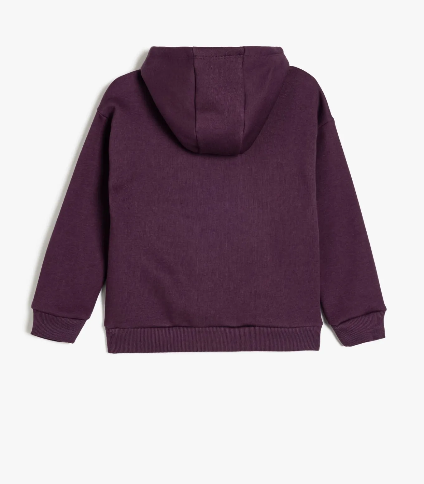 Capuchon kraag Met drukwerk Sweatshirt