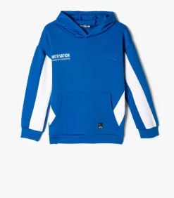 Capuchon kraag Met drukwerk Sweatshirt