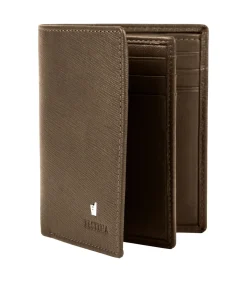 Card holder with flap Chronobike Camel