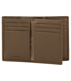 Card holder with flap Chronobike Camel