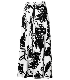 Carissa Print Rok Zwart / Wit