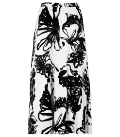 Carissa Print Rok Zwart / Wit
