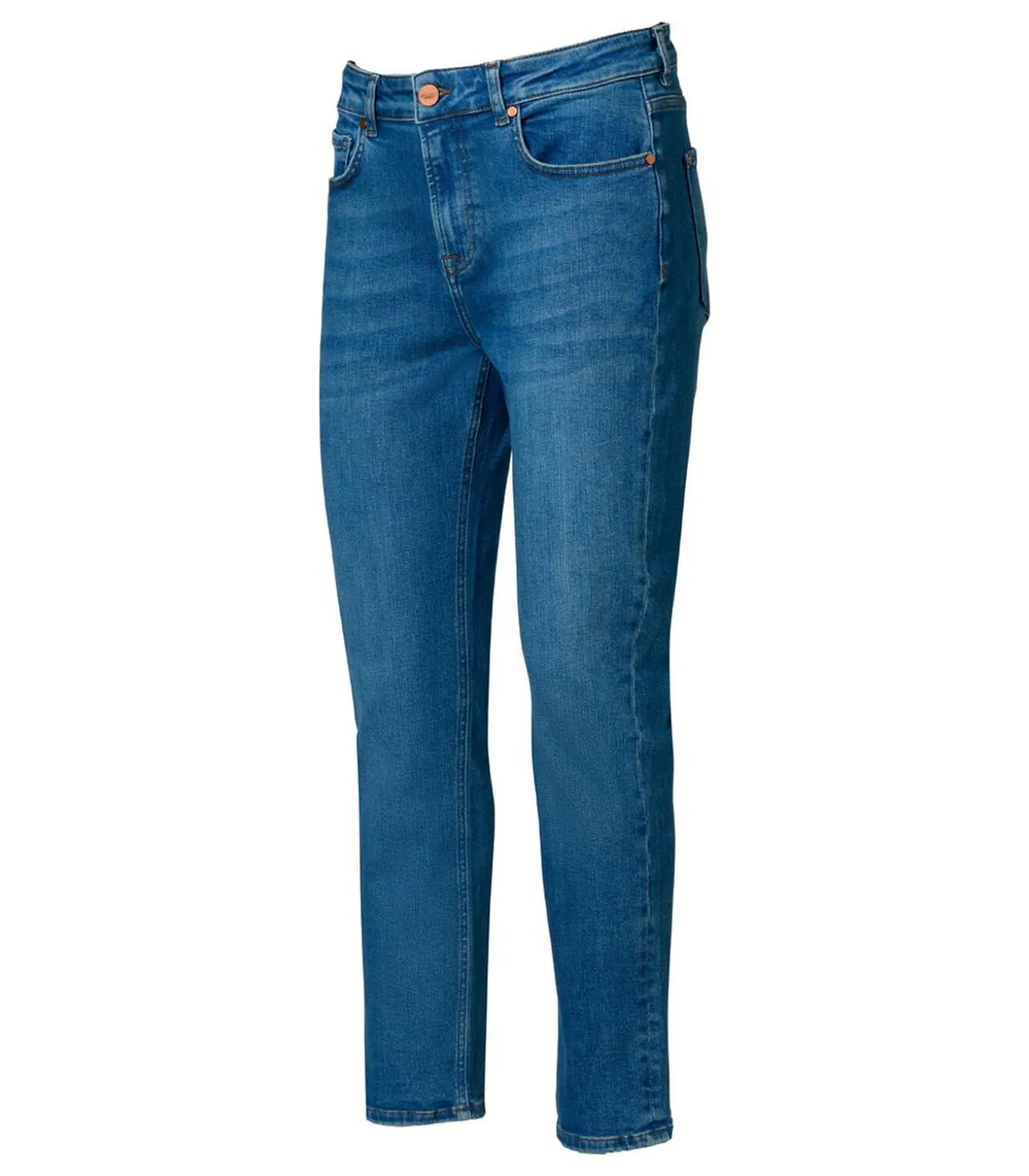 Caroline Tensen Detroit Broek Medium Blauw Denim