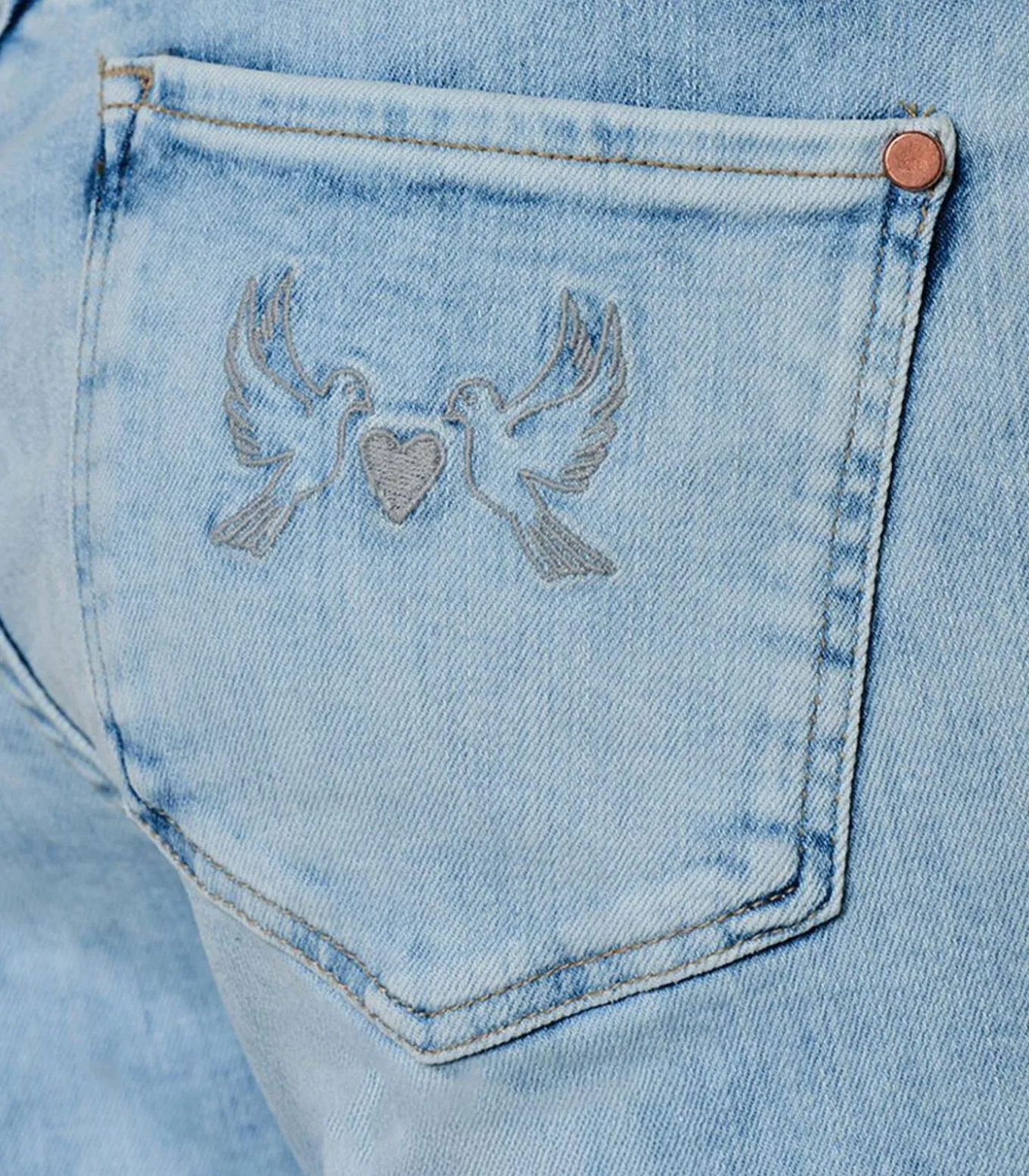 Caroline Tensen Utah Jeans Licht Blauw