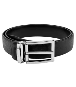 Ceintuur Button Black