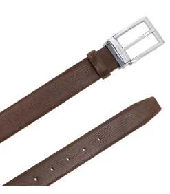 Ceintuur Button Brown