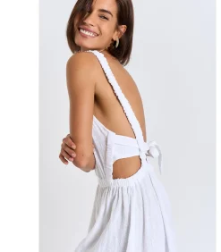 Chique witte lange jurk HELOISE CHERYLL