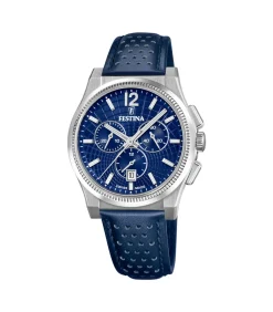 Chronograaf Rivé Swiss Made Blue