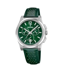 Chronograaf Rivé Swiss Made Green