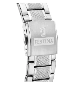 Chronograaf Timeless Chronograph Blue - Gold