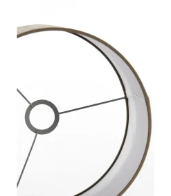 Cilinder Lampenkap Chelsea - Zilver - Ø30x21cm