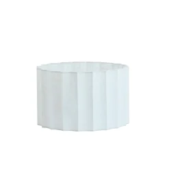 Cilinder lampenkap Disli - Wit - Ø40cm