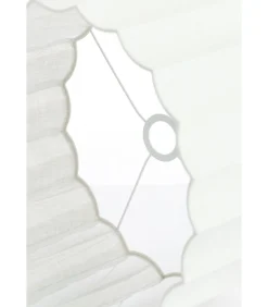 Cilinder lampenkap Disli - Wit - Ø40cm