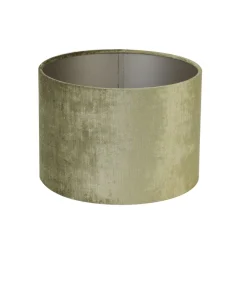 Cilinder Lampenkap Gemstone - Olijfgroen - Ø30x21cm