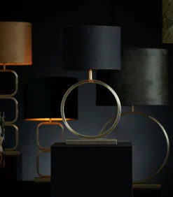 Cilinder Lampenkap Livigno - Zwart - Ø30x21cm