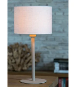 Cilinder Lampenkap Livigno - Eiwit - Ø25cm