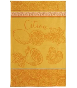 CITRON - Tafellinnen Theedoek