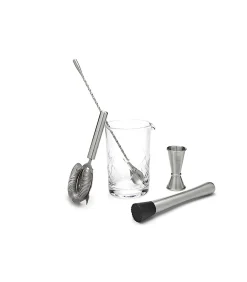Cocktail mixing-set, 5-delig